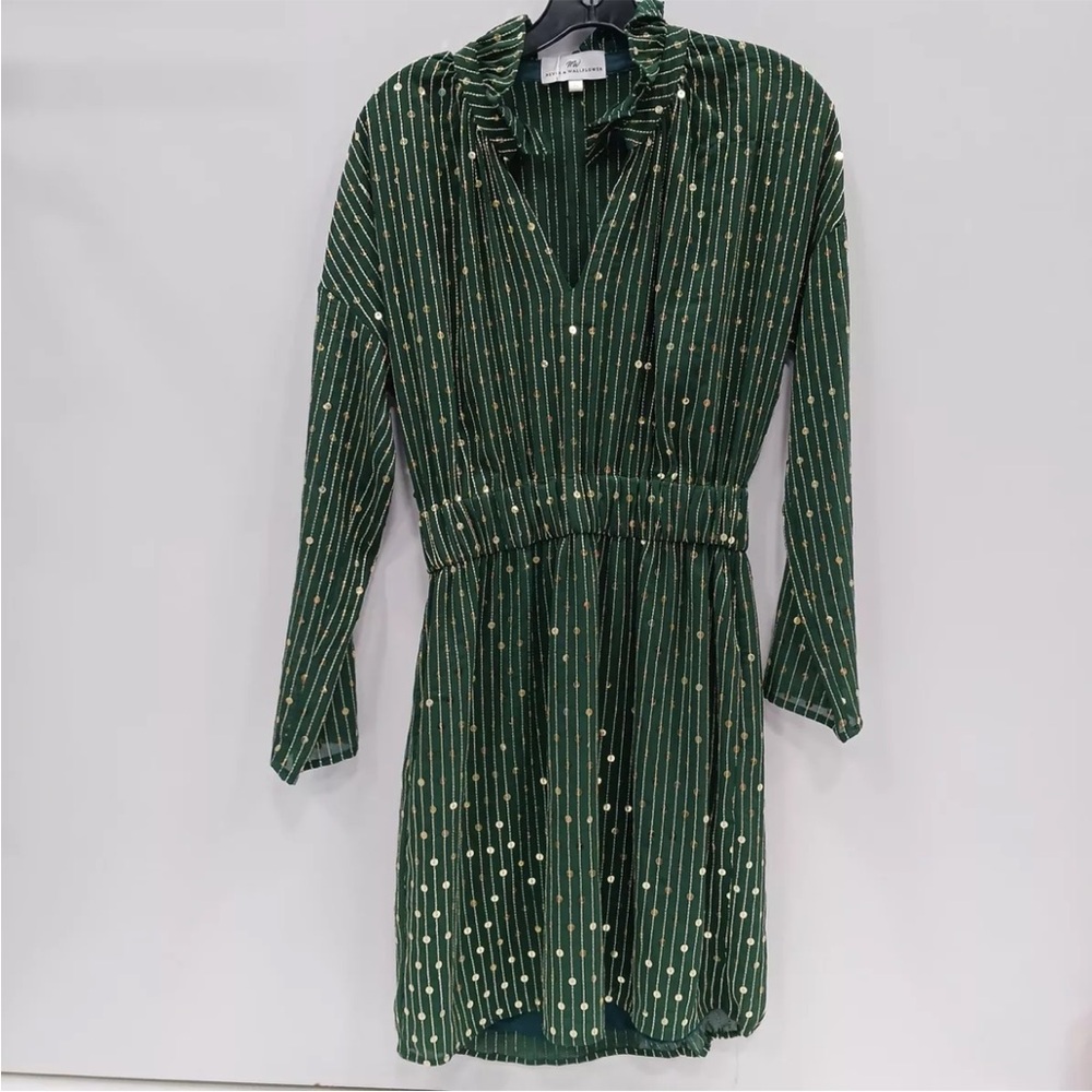Emerald green Never a wallflower dress NWT XS